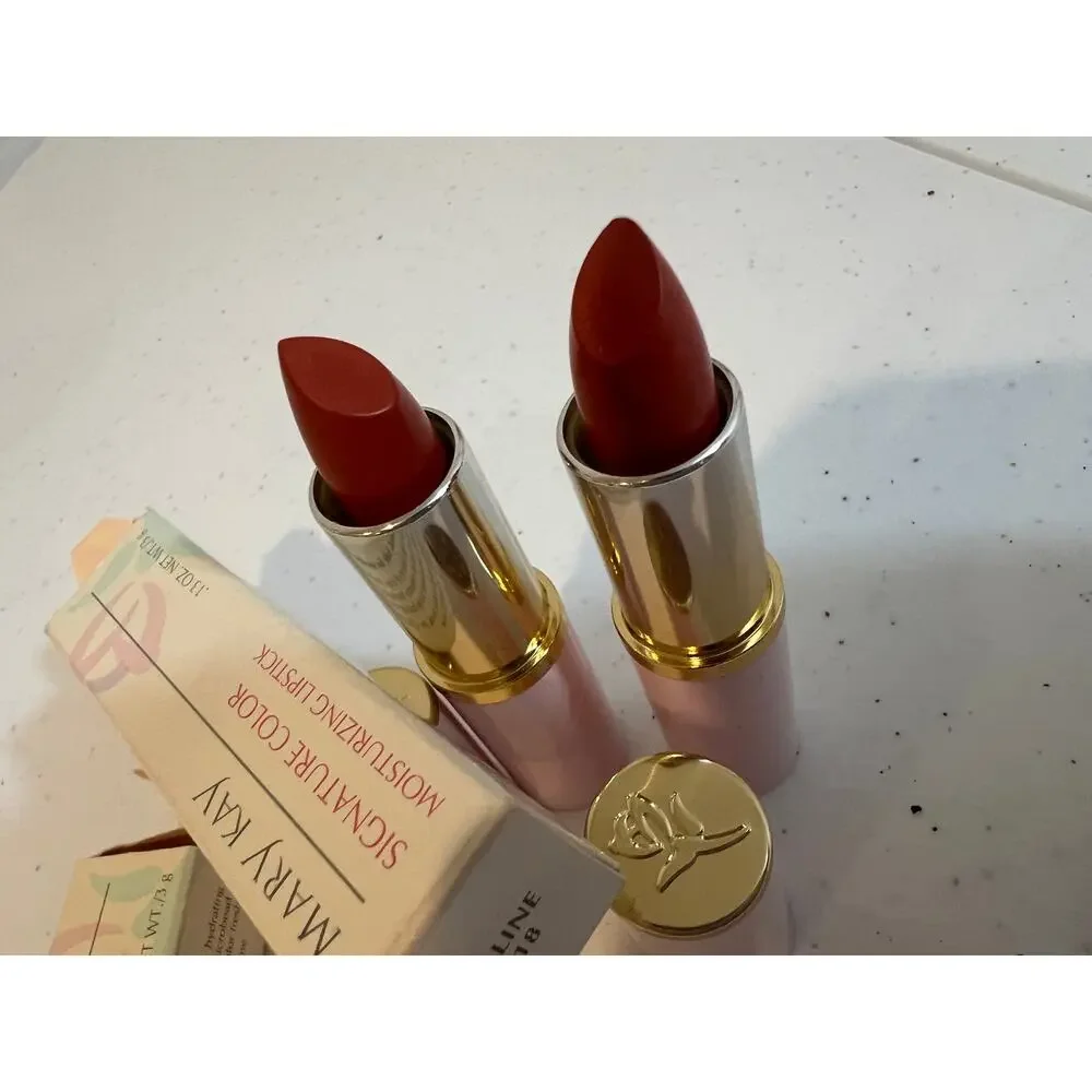 2 Tubes Mary Kay Signature color‎ Praline NEW Lipstick
